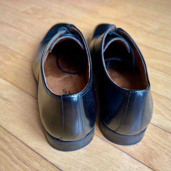 NIB Florsheim Black Oxford Shoes Sleek Cap-Toe Design, 11.5 - Picture 4 of 17